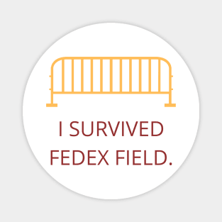 I Survived FedEx Field - Philadelphia Eagles/Washington Commanders Magnet